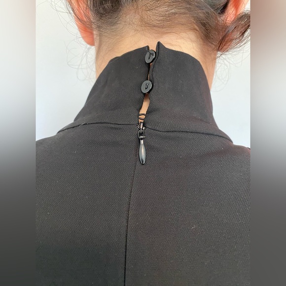 ZARA fancy black top/ blouse - Picture 4 of 6